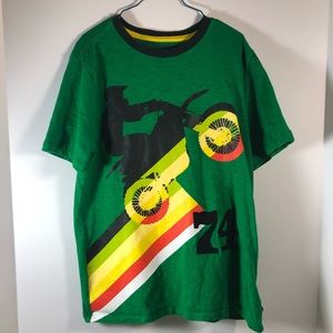 Boys L (10) Green GAP Short Sleeve Tee
